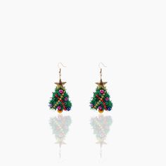 NEW CHRISTMAS TREE EARRINGS ��– MANDUORAN Tree Earrings, Earring Tree