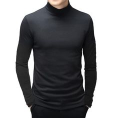 PRICES MAY VARY. 【Material】This mock turtleneck made from 80% Cotton and 20% Spandex.Stretchable,Breathable,Lightweight,Durability,Soft and Comfortable to wear in all days. 【Feature】Slim fit t-shirt, solid color, basic design, mock neck, long sleeve, fashion and casual. 【Occasions】Suitable for matching jeans,pants,you also can wear some blouses,jackets or suits outside.The tops is simple and sexy,it is one of the must have basic items in your wardrobe,it makes you look slim and super charming. 【 Long Sleeve Fashion, Mock Neck Long Sleeve, Basic Design, Sleeve Fashion, Mock Turtleneck, Shirt Short Sleeve, Solid Tops, Jeans Pants, Mock Neck