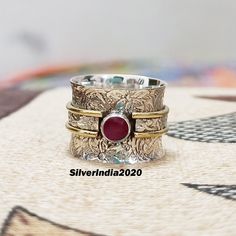 Ruby Ring, 925 Silver Ring, Silver Band Ring, Handmade Ring, Gemstone Ring, Pink Ruby Ring, Designer Band Ring, Women Ring, Gift For Her Benefits Of Ruby Stone An epitome of undying love, the naturally deep red Ruby stone inculcates the feelings of love, warmth, and compassion in the heart of its wearer. One striking advantage of the Ruby gemstone is that it clears confusions and increases focus thereby making its wearer sharp, alert, and agile. Welcome to Our Shop Style : Band Ring Materials: 9 Star Ruby Ring, Lapis Lazuli Bracelet, Popular Rings, Pink Ruby, Ruby Stone, 925 Silver Ring, Aquamarine Rings, Women Ring, Silver Band Ring