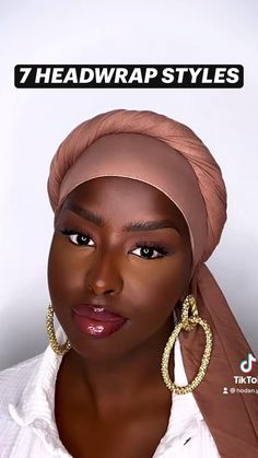 Head Raps Styles With Braids, Head Wrap Styles For Short Hair, Head Raps Styles, Lox Styles, Doek Styles, Headwrap Ideas, Headband Game, Empress Crown