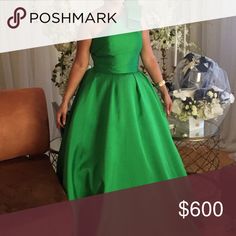 Dress Green flare jovani Jovani Dresses Maxi Jovani Dresses, Dresses Maxi, Green Dress, Limited Time, Ball Gowns, Maxi Dress, Formal Dresses, Fashion Design, Green