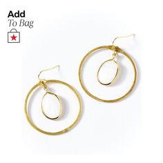 in stock Round Brass Pearl Earrings, Hoop Pearl Earrings As A Gift, Nickel Free Small Hoop White Jewelry, White Metal Hoop Jewelry, Nickel Free White Brass Hoop Earrings, White Oval Hoop Earrings For Gift, Nickel-free White Brass Hoop Earrings, White Nickel-free Brass Hoop Earrings, Spa Essentials