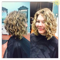 Stacked Bob Haircut Curly Medium, Curly Bob Haircuts, Spiral Perms For Shoulder Length Hair, Shoulder Length Spiral Perm, Shag Thick Curly Hair, Curly Shag Haircut 3b, Curly Lob Haircut, Women’s Shag Haircut Curly, Short Layered Curly Hair