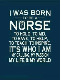 i was born to be a nurse poster with the words'i was born to be a nurse '