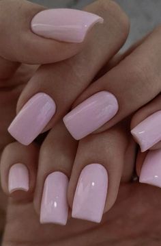 Lightest Pink Nails, Flat Pink Nails, Nail Ideas Acrylic Light Pink, Pale Pink Acrylics, Baby Pink Nails Coffin, Pale Pink Nails With Design, Baby Pink Valentines Nails, Pastel Nails Pink, Baby Pink Nails Ideas