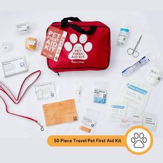 Pet first aid kit, dog essentials, cat essentials, pet essentials, pet parents Pet First Aid Kit, Pet First Aid, Sting Relief, Emergency Blanket, Pet Waste Bags, Nursing Supplies, Emergency Care, Small Business Branding, Aid Kit