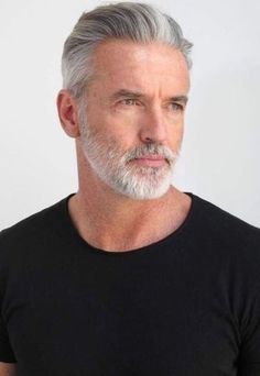 Elevate Your Style with Top Men's Short Grey Hairstyles - Trendy & Timeless Men Hairstyle Round Face, Blonde Highlights On Dark Hair Short, Older Men Haircuts, Beard And Mustache Styles, Older Mens Hairstyles