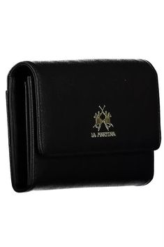 Discover the epitome of sophistication with our elegant wallet from La Martina. This chic accessory boasts four compartments and a coin purse, with multiple card spaces providing ample organization. An efficient zip and automatic closure system keep your belongings secure, while the iconic logo adds a touch of luxury brand appeal. Perfect for the discerning individual who appreciates both style and functionality. Material: 100% Polyethylene Country of origin: CN Color: Black Double Space, Elegant Wallet, High Heel Stiefel, Black Wallet, Chic Accessories, Premium Brands, Card Holder Leather, Leather Hobo, Wallets For Women