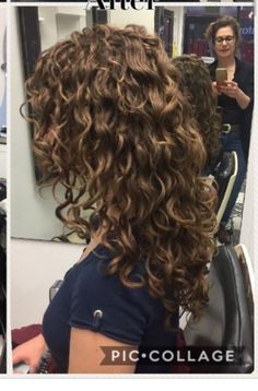 Dark Curly Balayage, Big Wavy Hair, Hair Styels, Brown Curly Hair, Brunette Hair With Highlights, Beautiful Haircuts, Curly Hair Women