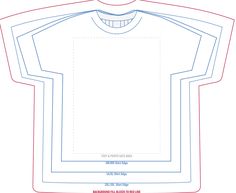 Easy to use 3d t-shirt template... Great for all of your all over t-shirt designs T Shirt Template, T Shirt 3d, Shirt Template, Planner Templates, 3d T Shirts, Planner Template, Light Purple, Easy To Use, Stationery Design