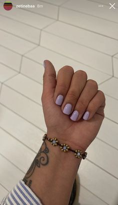 Purple Overlay Nails, Nub Nails, Calm Nails, Manicure Hands, Structured Manicure, Drippy Nails, Nails After Acrylics, Simple Glam, Matte Acrylic Nails