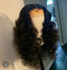 Frontal Wig Hairstyles, 100 Human Hair Wigs, Hot Hair Styles, Dope Hairstyles, Front Lace Wigs Human Hair, Lace Hair, Human Hair Lace Wigs, Natural Hair Color