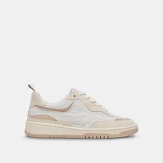 Adella Sneakers White Dune Leather | Comfortable White Dune Sneakers Gold Leather, Grey Leather, Off Duty, Walk On, Sneakers White, White Leather, Soft Leather, White And Black, Leather Upper