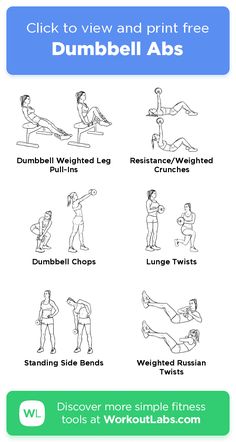 Abs Workout Weights Gym, Abs Weight Training, Womens Stomach Workout, Printable Abs Workout, Abs Workout With Dumble, Tummy Dumbell Workout, Core Free Weight Workout, Abs Exercises With Weights, Dumbbell Workout For Stomach