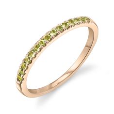 Peridot Pavé Ring – Starling Luxury Fine Jewelry Peridot Rings, Green Stackable Rings With Accent Stones For May Birthstone, Green Diamond Stackable Ring, Green Diamond Stackable Ring With Round Cut, Green Stackable Diamond Ring With Round Cut, Elegant Green Peridot Stackable Rings, Green Diamond Ring With Half Eternity Band, Green Peridot Stackable Rings, Green Half Eternity Stackable Rings Fine Jewelry