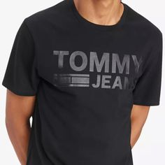 Tommy Hilfiger Men's Ghost Lockup Logo Graphic T-Shirt Take Your Casual Look To The Next Level With The Sleek Tonal Logo Graphic Printed At The Front Of This Tommy Jeans Ghost Lockup T-Shirt From Tommy Hilfiger. Crewneck Size: Medium Color: Jet Black Graphic-Print Logo On Front Regular Fit 100% Cotton Machine Washable New With Tags/Sealed In Plastic **Bundle Discount **Reasonable Offers Are Welcome! Tommy Hilfiger Black Crew Neck Top, Tommy Hilfiger Black Crew Neck T-shirt, Lockup Logo, Tommy Hilfiger Crewneck, Tommy Hilfiger Shirts, Tommy Hilfiger Man, Tommy Jeans, Logo Graphic, Print Logo