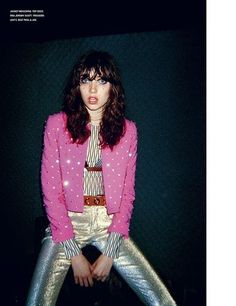 Grace Hartzel, Look Disco, Glam Rock Style, Look 80s, Silver Pants, Fashion 90s, I'm With The Band, Rock Chic, Glam Rock