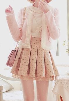 Quotes Life, Mode Vintage, Girly Outfits, Short Skirt, Lolita Fashion, Kawaii Fashion