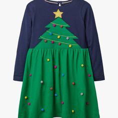 Nwot Mini Boden Festive Big Applique Dress-Green/Navy Christmas Tree. Super Cute! A Very Popular Dress From The Previous Collection! It Has An Intact Care Tag. Attention Please: This Item Was Purchased From The U.K. Reseller( Sold Out On Boden Usa Website). The Item Is New In The Bag But Arrived Without A Hanging Paper Tag Or The Original Boden Bag. 100% Cotton Machine Washable. Cross Posted Cute Green Dress For Winter, Cute Green Winter Dress, Playful Long Sleeve Christmas Dress, Blue Dress For Christmas Holiday, Blue Christmas Holiday Dress, Green Cotton Winter Dresses, Playful Cotton Winter Dress, Playful Long Sleeve Holiday Dress, Playful Green Long Sleeve Dress