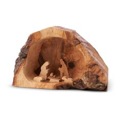 The Tree Root Cave Grotto by Earthwood comes to us directly from Bethlehem and is crafted by a four generation family that puts their hearts into everything they make. Wood Nativity, Nativity Creche, Christmas Nativity Set, Tree Root, Christmas Accents, Nativity Sets, Wood Carver, Bunny Figurine, The Holy Land