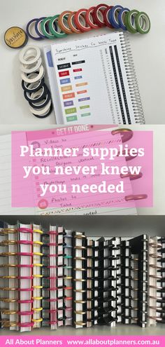 the planner supplies you never knew you needed