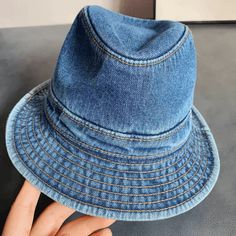 This hat is made of high quality denim and is suitable to wear in all seasons. Three colours available!An ideal novelty gift and a truly cute addition to any wardrobe! Specifications-Material: Denim-Size: size is about 56-58 cm-This item is HANDMADE so item might be slightly different from picture