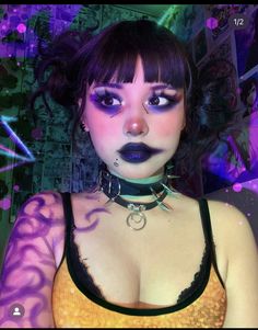 Vegan Cosmetics Brands, Robot Makeup, Cyberpunk Makeup, Usa Makeup, Robot Costumes, Brand Makeup, Makeup List, Halloween Makeup Inspiration, Goth Women