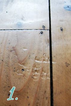 wood flooring with the words how to fix dents in wooden floors and furniture