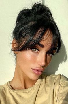 Fringe Hairstyles, Haircuts For Long Hair, Curtain Bangs, Aesthetic Hair, Gorgeous Hair, Hairstyles With Bangs