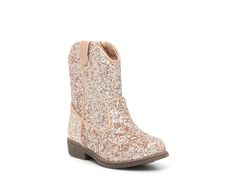 Save on Lil Amelia Cowboy Boot - Kids' at DSW. Free shipping, convenient returns and customer service ready to help. Shop online for Lil Amelia Cowboy Boot - Kids' today! 1st Rodeo Birthday Party, Baby Cowgirl Boots, 1st Rodeo Birthday, Baby Cowgirl, Rodeo Birthday Party, Cozy Slippers Boots, 1st Rodeo, Sparkly Boots, Birthday Party Outfit