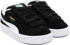 Casual Black High-top Sneakers With Logo-print Tongue, Leather Skate Shoes With Elastic Laces For Streetwear, Sporty Black Skate Shoes With Elastic Laces, Black Casual Sneakers With Logo-print Tongue, Classic High-top Sneakers With Logo-print Tongue For Streetwear, Leather Lace-up Skate Shoes With Logo-print Tongue, Casual Lace-up Skate Shoes With Logo-print Tongue, Classic Sneakers With Elastic Laces, Classic Lace-up Sneakers With Logo-print Tongue