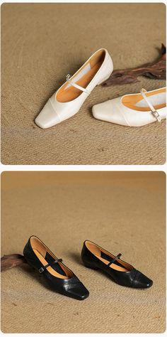 CHIKO Berne Square Toe Block Heels Mary Jane Shoes