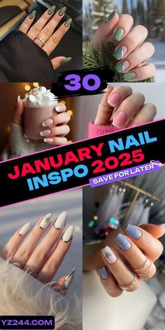 January Nails, Nail Inspo