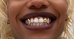 Vampire Grillz, Smile Tips, Gold Fangs, Fang Grillz