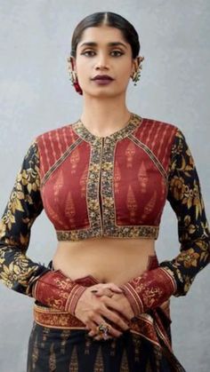 Black Blouse Designs, Saree Blouse Neck Designs, Dress Design Patterns, Hand Work Blouse Design, Stylish Blouse Design