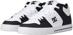 Dc Pure, Mid Sneakers, Sneakers Athletic, Mid Top, Shoes White, Product Reviews, Athletic Shoes, Men's Shoes, White And Black