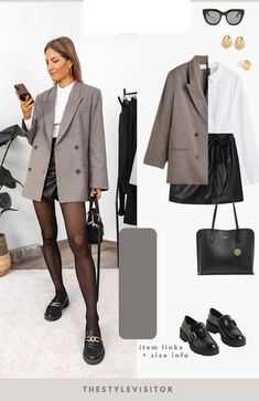 Outfit Inspo Fall Business Casual, Corporate Cool Outfit, Looks With Loafers Women, Business Modern Outfit, A Week Of Office Outfits, Formal Chic Outfit Women, Earth Tone Minimalist Outfit, Jeans Outfit Office Business Casual