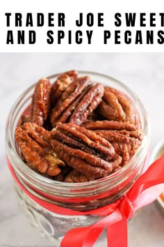 Maple Candied Pecans