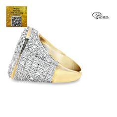 14K Gold 2.97 CTW Diamond Ring Available With These Specifications: Metal: 14K Gold Color: Yellow Weight: 13.26 Grams Stones: Diamond Shape: Baguette, Round CTW: 2.97 SZ: 10 (Resizing Available) Corpus Christi Tx, Diamond Shape, Diamond Shapes, Gold Color, Diamond Ring, Ring, Stone, Yellow, 10 Things