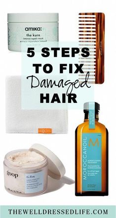 Fix Damaged Hair, Hair Breakage Remedies, Damaged Hair Diy, Products For Damaged Hair, Upper Lip Hair, Stop Hair Breakage, Damage Hair Care, Repair Mask