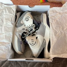 Womans Volleyball/Basketball Shoes Nike Sporty Sneakers For Pickleball, White Sneakers With Boost Midsole For Pickleball, Casual White Sneakers For Pickleball, White Lace-up Sneakers For Pickleball, Nike Volleyball Shoes, Nike Volleyball, Multicolor Shoes, Nike Air Max 2090, Shoes Nike Air