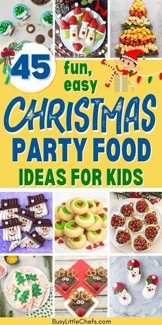 fun christmas party food ideas for kids