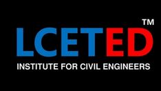 the logo for iceted institute for civil engineers, which has been designed to look like it