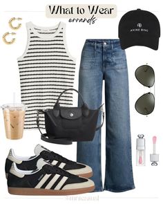 Walmart Jeans, Jeans And Sneakers Outfit, Band Tee Outfits, Saturday Fashion, Jeans Outfit Ideas, Minimalist Wardrobe Capsule, Looks Jeans, Cool Girl Style, Top Jeans