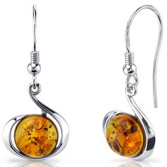 Peora.com - Baltic Amber Fishhook Earrings Sterling Silver Cognac Color SE8510, $29.99 (http://www.peora.com/baltic-amber-fishhook-earrings-sterling-silver-cognac-color-se8510) Fishhook Earrings, Amber Gemstone, Cognac Color, Amber Earrings, Sterling Silver Drop Earrings, Promise Rings For Her, Fish Hook Earrings, Amber Jewelry, Silver Drop Earrings