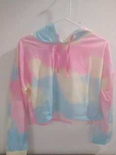 Woman's tie-dye sweatshirt - small . medium and large  color - Rainbow Pastel Tie Dye Shirt, Pink Tie Dye Sweatshirt, Hand-dyed Tie-dye Crew Neck Sweatshirt, Hand Dyed Tie-dye Crew Neck Sweatshirt, Oversized Tie-dye Hoodie, Women Ties, Tie Dye Sweatshirt, Tie And Dye, Tie Dye