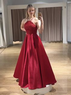 Open Back Floor Length Long Red Lace Prom Dresses with Straps, Backless Red Lace Formal Graduation Evening Dresses,GH959 Dress details: 1. Material: Satin, Lace, Chiffon, Tulle, Imitated silk Fabric, Sequins, Organza, Taffeta, etc. 2. Color: picture color or other colors, we have over 120 colors for option. For custom color, please choose from the color swatch on our website and remark the color number when you place order. 3. Closure: zipper, lace up back or open back. 4. Length: Tea length, fl Prom Dresses With Straps, Red Lace Prom Dress, Lace Prom Dresses, Red Lace Top, Spaghetti Strap Prom Dress, Lace Formal Dress, Red Evening Dress, Lace Prom Dress, Satin Prom Dress