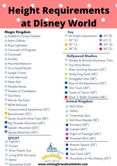 the disney world map with all the locations and their names