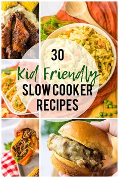 the best kid friendly slow cooker recipes to make it easier for you to cook