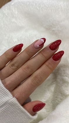 Christmas 2024 nail inspiration! **photos not mine! DM for credit ❤ #christmasnails #nailinspo [holiday nails almond shape, easy christmas nails, christmas gel nails short, christmas nail colors, christmas glitter nails, dark green christmas nails, red holiday nails, christmas nails green, christmas nails 2023, candy cane nails, red winter nails, winter nails gel, christmas nails easy, xmas nails] Nail Ideas 2023 Christmas, Christmas Nails 2023 Coffin, Crismas Nails 2023, Christmas Nails 2023 Trends, Nails Ideas Red, Red Nails Ideas, Nail 2022, Grow Long Nails, Nail Short